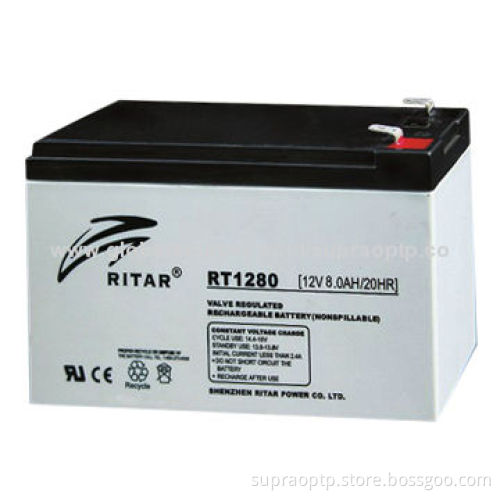 Small-sized Sealed Maintenance-free Lead-acid Battery, 12V Nominal Voltage